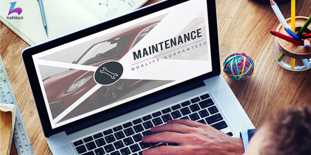 E-commerce website dashboard showcasing Website Maintenance Services in action.